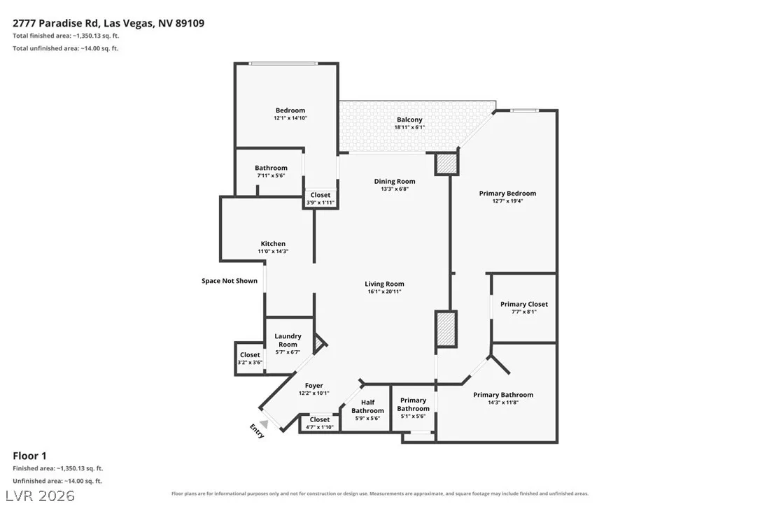 2777 Paradise Road 1002 — photo 3